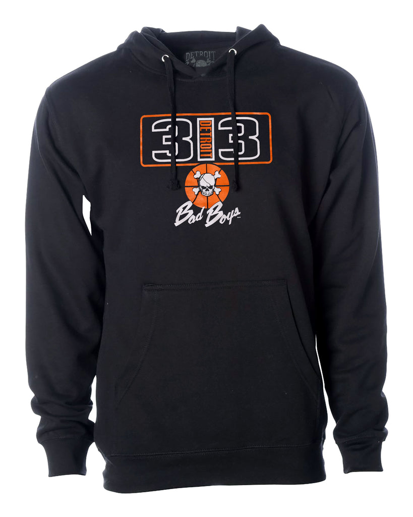 Detroit Bad Boys Hoodie - 313 Blk