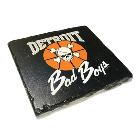 Detroit Bad Boys Stone Tile Coaster