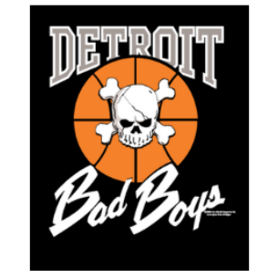 Original Detroit Bad Boys Poster