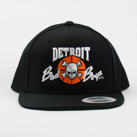 Detroit Bad Boys Flat Bill Snapback Cap