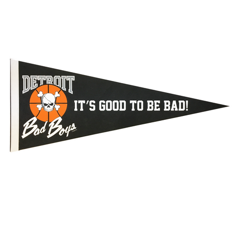 Detroit Bad Boys Pennant