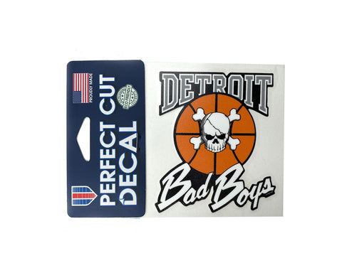 Detroit Bad Boys 4 x 4 Decal