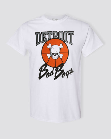 Detroit Bad Boys Classic T-Shirt - White