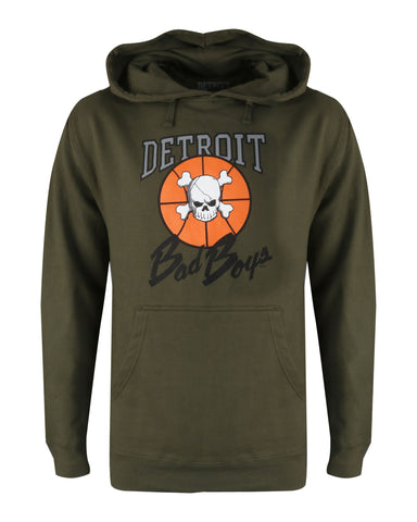 Detroit Bad Boys Hoodie - Military Green