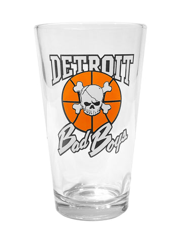Detroit Bad Boys 16 oz. Pint Glass