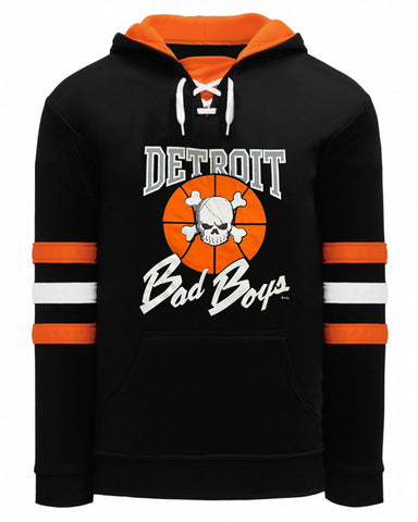 Detroit Bad Boys Laced Hoodie