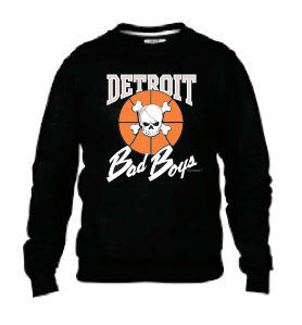 Wholesale * Detroit Bad Boys Crewneck Sweatshirt