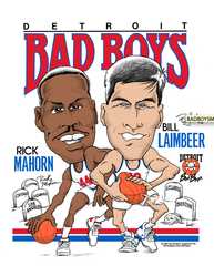 Wholesale * Mahorn and Lambeer "Bad Boys" Caricature T-Shirt