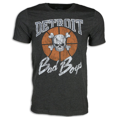 Detroit Bad Boys Distressed Logo T-Shirt