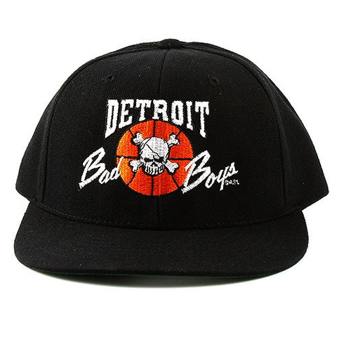 Wholesale * Detroit Bad Boys Flat Bill Snapback Cap