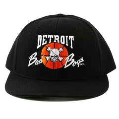 Wholesale * Detroit Bad Boys Flat Bill Snapback Cap